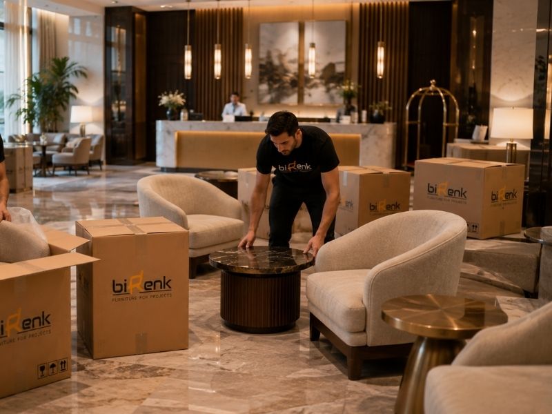 Otel Mobilyası Seçiminde Nelere Dikkat Edilmeli? İç ve Dış Mekan Çözümleri